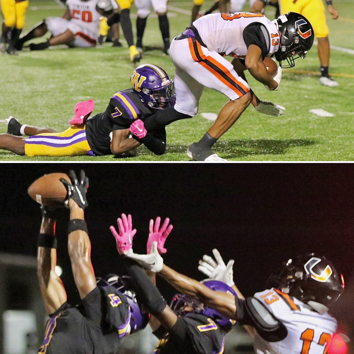 Third and fourth down stops.