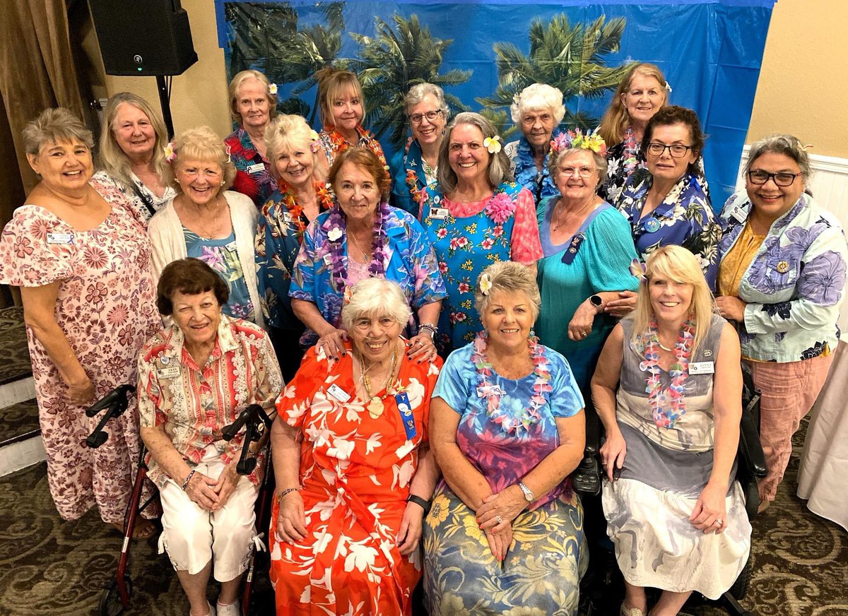 CaliforniaGfwc's tweet photo. GFWC California’s Los Cerritos District members at the Area C Conference. Love all of the color 🦋 https://t.co/GBJ6meGoKs
