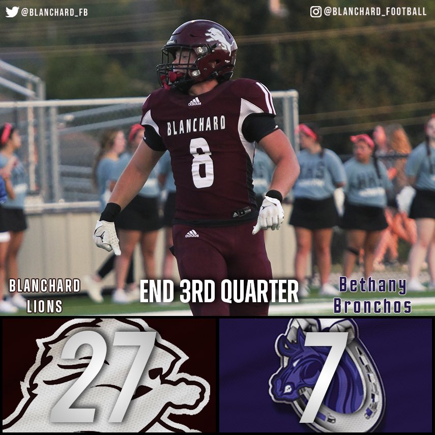 Blanchard Football tweet media