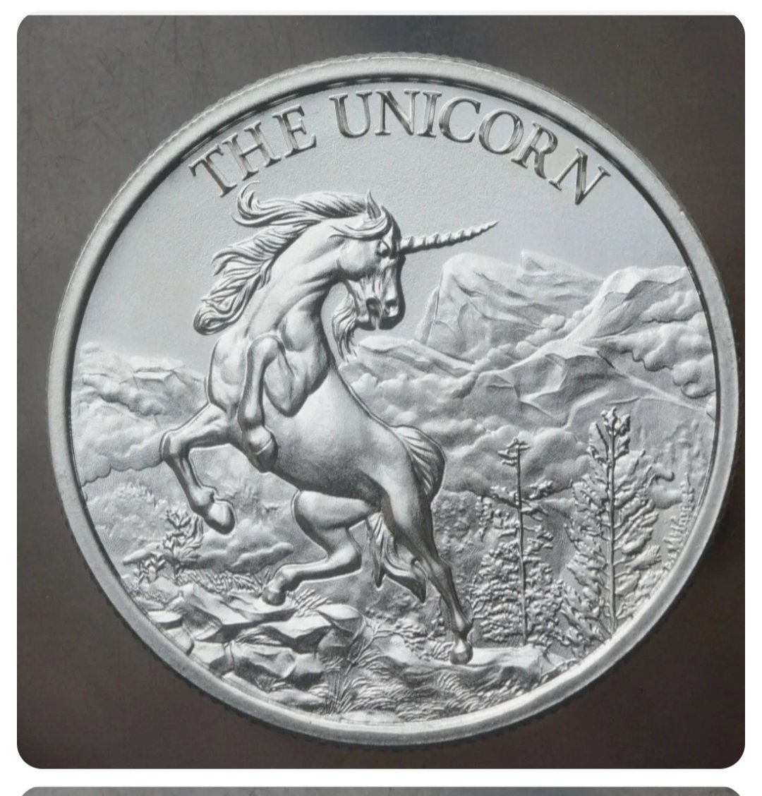 ApollosChariot7's tweet image. Picking up three beautiful unicorn series rounds, one for me and my daughters as a small Christmas present. Im excited to give it to them soon!.
#Scottsdalemint did an incredible job on these.