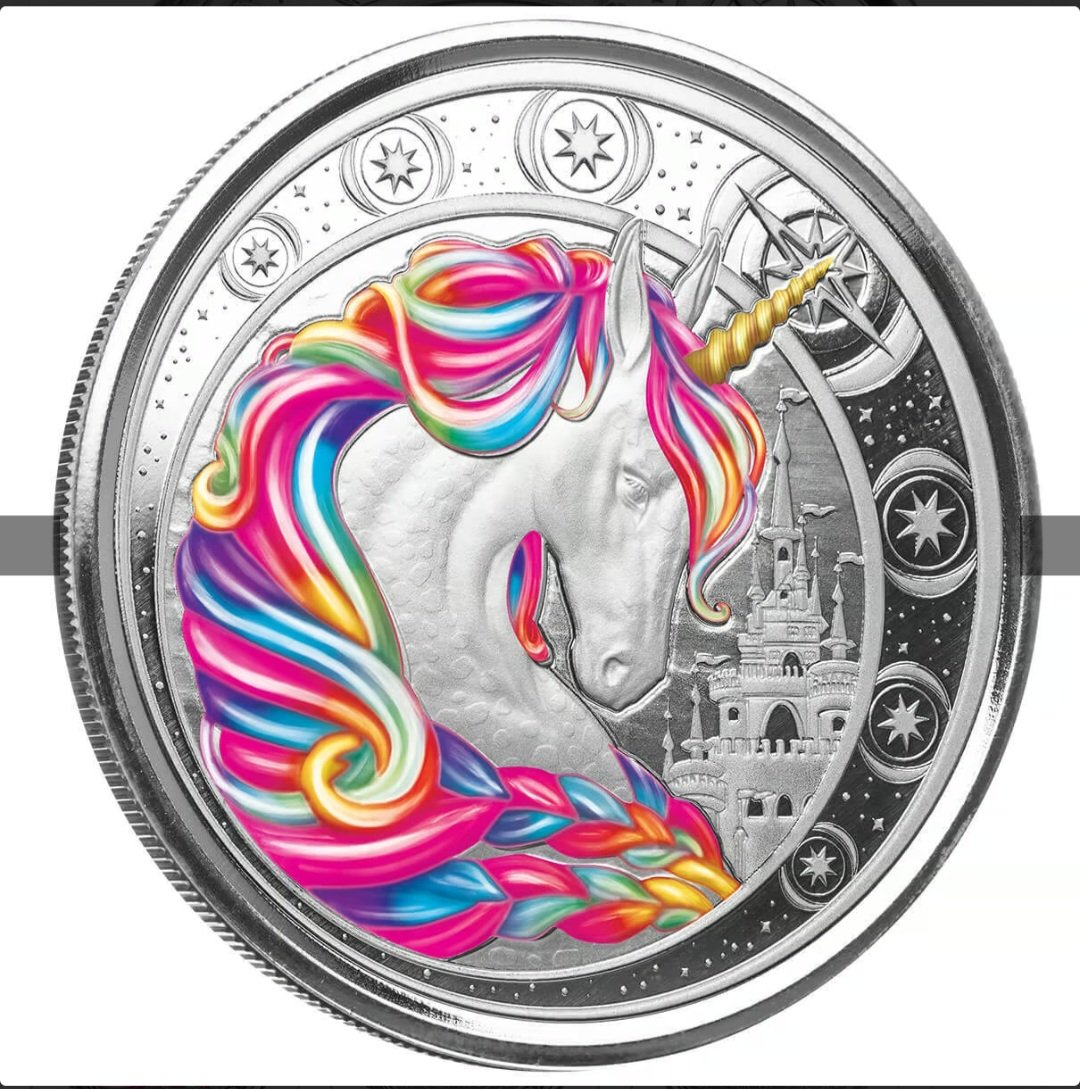 ApollosChariot7's tweet image. Picking up three beautiful unicorn series rounds, one for me and my daughters as a small Christmas present. Im excited to give it to them soon!.
#Scottsdalemint did an incredible job on these.
