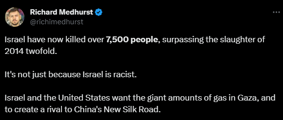 LaniakeaGalaxii's tweet photo. ive just found out
usa and etc countries are supporting israel potentially because israel may be able to use the oil in gaza and can profit off of this??
all of this genocide and killing... for money??
what the fuck are our "world leaders" doing
this is horrible
#CeasefireNOW https://t.co/6JX2EXrM44