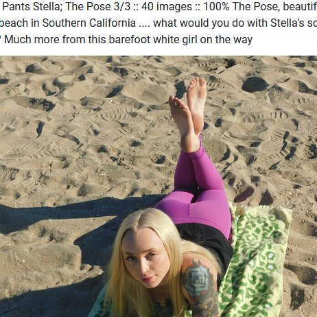 Stella's beautiful bare feet :: come and enjoy @ https://t.co/tI1SVGwiYh  we're about to release some<a href="/tag/barefoot"class="tags"><span>#barefoot</span></a><a href="/tag/whitegirls"class="tags"><span>#whitegirls</span></a>