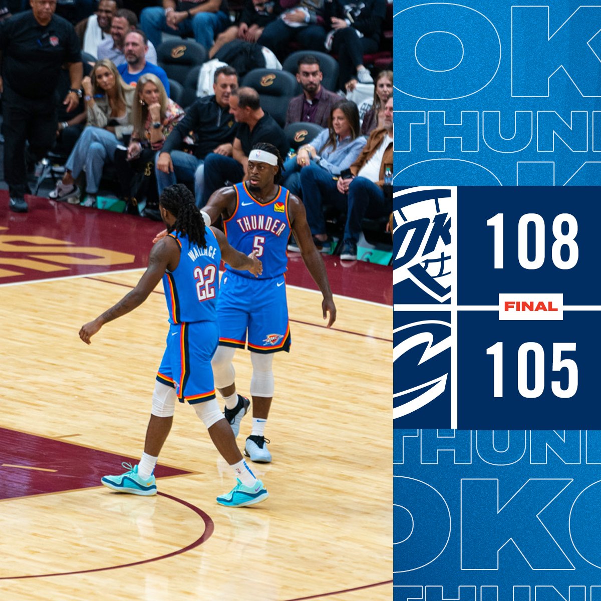 okcthunder's tweet photo. 48-minute fight ⚡ https://t.co/E1SdTtDuU1