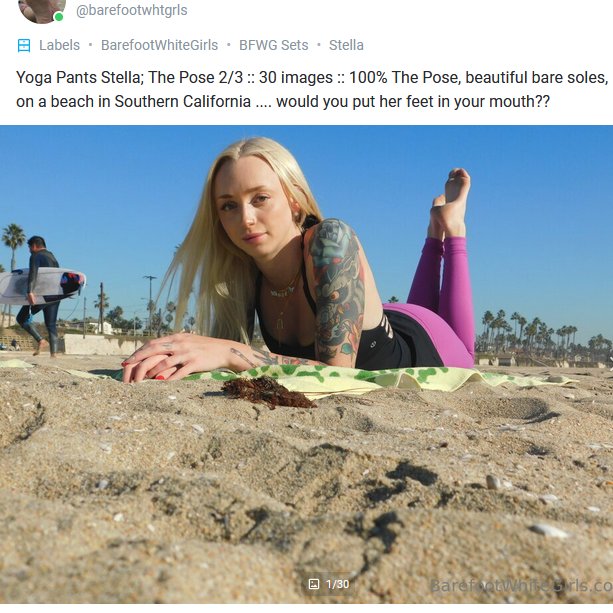 Stella's beautiful bare feet :: come and enjoy @ https://t.co/tI1SVGwiYh  we're about to release some<a href="/tag/barefoot"class="tags"><span>#barefoot</span></a><a href="/tag/whitegirls"class="tags"><span>#whitegirls</span></a>
