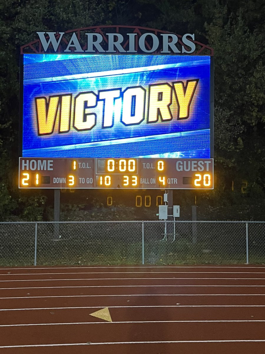 Warrrenton advances in the playoffs over Lutheran St. Charles 

FINAL