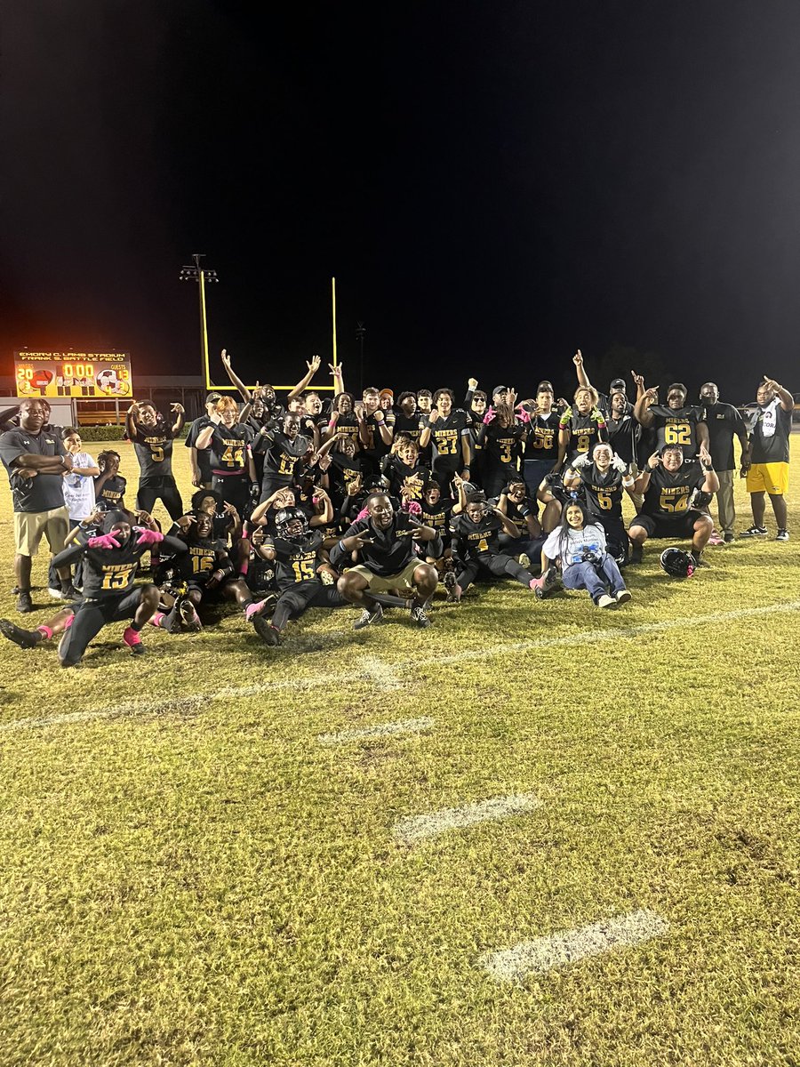 Your Undefeated 2S-13 District Champions, The Fort Meade Miners.
