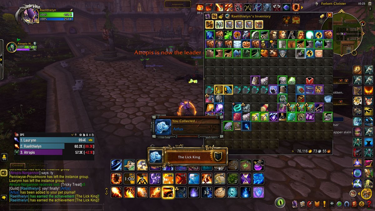 ReaperNevermore's tweet photo. Yay! We did it team :3 #Warcraft #Arfus #TheLickKing https://t.co/p4gfQq9btL