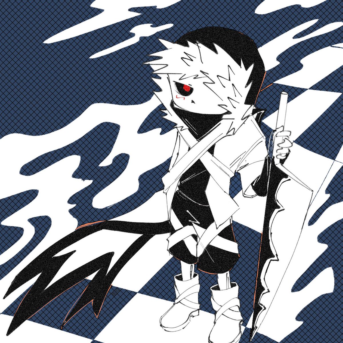 fishuncle2's tweet photo. #undertale_AU #undertaleAU #cross #crosssans https://t.co/OY5sYeMP6z