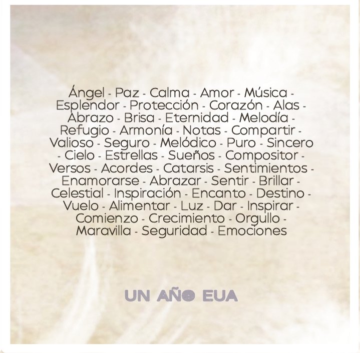 PRIMER DINÁMICA

Comenta todas las palabras utilizando la frase

UN AÑO EUA
#NelsonCarreras #EresUnÁngel