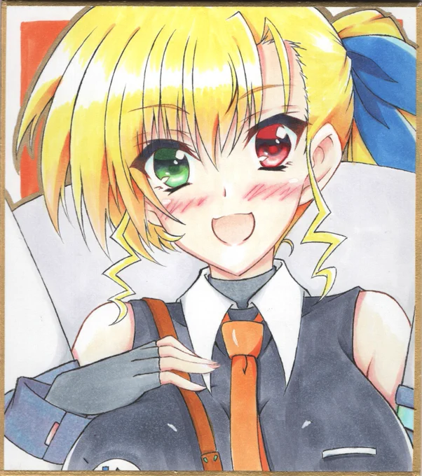 #高町ヴィヴィオがいっぱい見れるタグ大人モードに学生服、デフォルメに私服にとどんなヴィヴィオちゃんも私め、ご用意ございます(● ˃̶͈̀ロ˂̶͈́)੭ꠥ⁾⁾ 