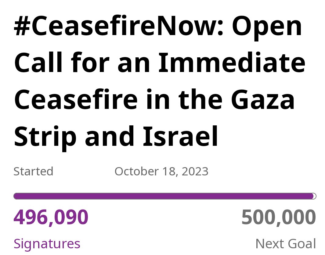 weirdbeingg's tweet photo. #CeasfireNOW WE’RE SO CLOSE TO THE GOAL GO SIGN LINK IS IN THREAD ‼️‼️‼️ https://t.co/JqlCOxmoy6