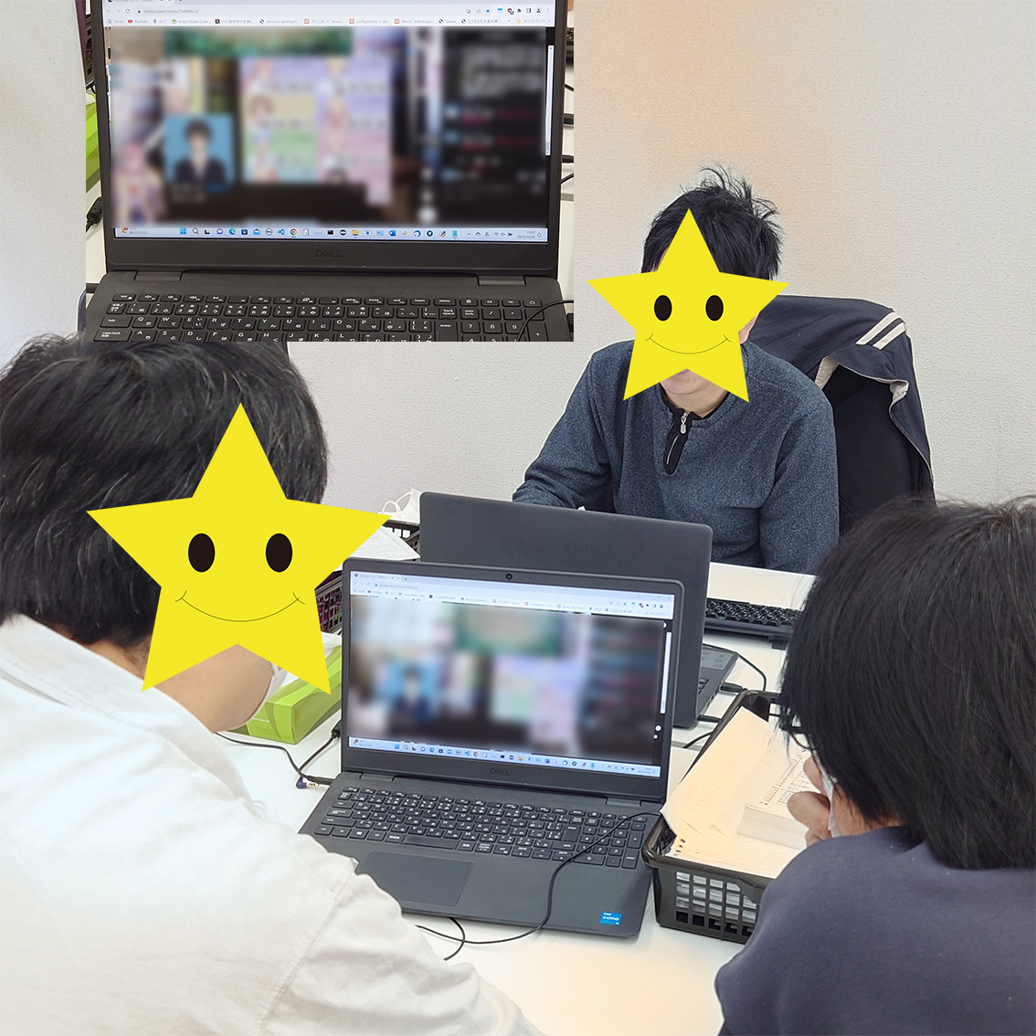 NetUe6's tweet photo. 今日は土曜開講日！
利用者さん自作のTRPGをしました。ゲームマスターとプレイヤーの会話も弾みます。困難な謎き！
コミュニケーションに最適！！
#就労移行支援 #職業訓練 #障がい者支援 #天王寺 #うつ #IT #プログラミング学習 #アニメ好きと繋がりたい #WEBデザイン #ゲーム好きと繋がりたい #TRPG https://t.co/KAbwM1G87R