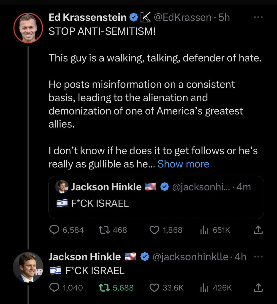 Jackson Hinkle 🇺🇸 tweet media