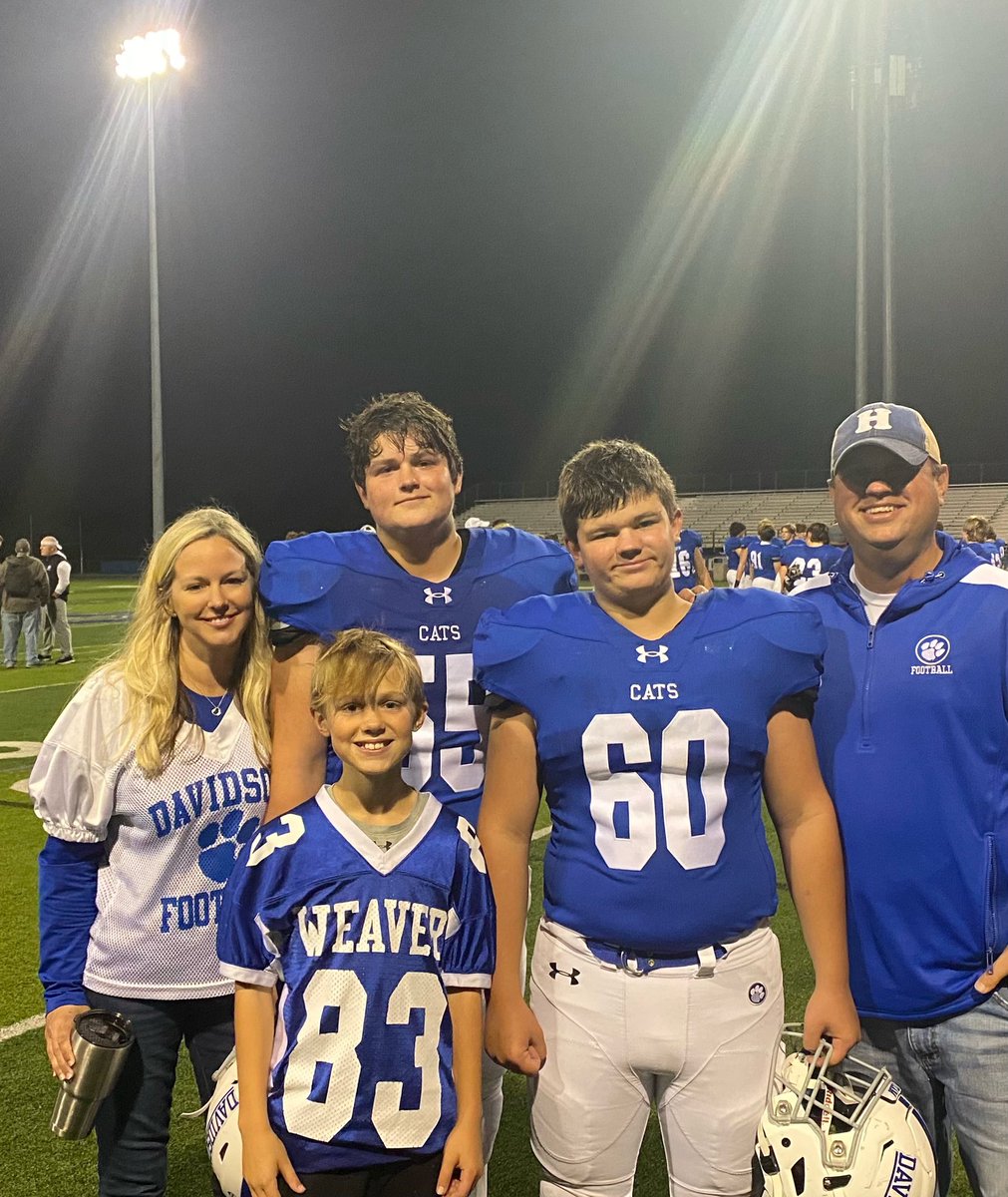 There’s a last time for everything. 💙💙💙our Wildcat family. #GoCats 🏈🐾