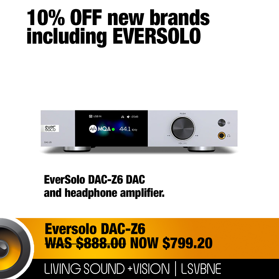 LSVBNE's tweet image. #EVERSOLO is one of the New Brands we've added to our #HiFi | audio visual solutions portfolio. And to celebrate this, we're offering you a 10% discount until the end of October... Discover more about Eversolo on our #LSVBNE website 👉 ow.ly/Utaf50Q1M1S