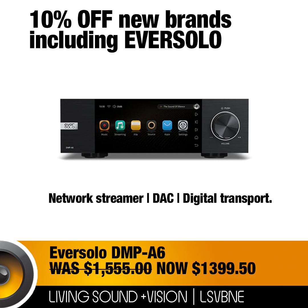 LSVBNE's tweet image. #EVERSOLO is one of the New Brands we've added to our #HiFi | audio visual solutions portfolio. And to celebrate this, we're offering you a 10% discount until the end of October... Discover more about Eversolo on our #LSVBNE website 👉 ow.ly/Utaf50Q1M1S