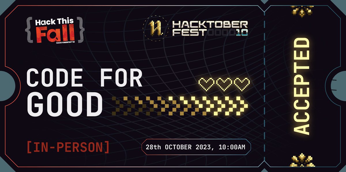 adis21104's tweet image. On my way to join the amazing folks @hackthisfall and gain some experience about @hacktoberfest and open source contribution
Let's see you all there ....
#web3 #opensourcecontribution #community