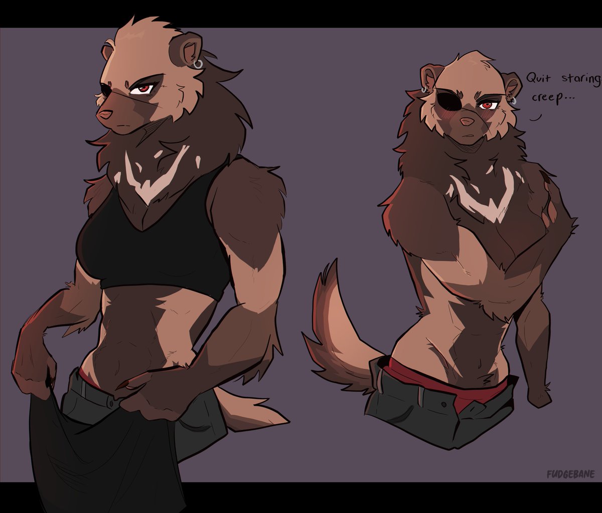 fudgebane's tweet photo. missed drawing my wolverine lady https://t.co/8PxePW6sYn