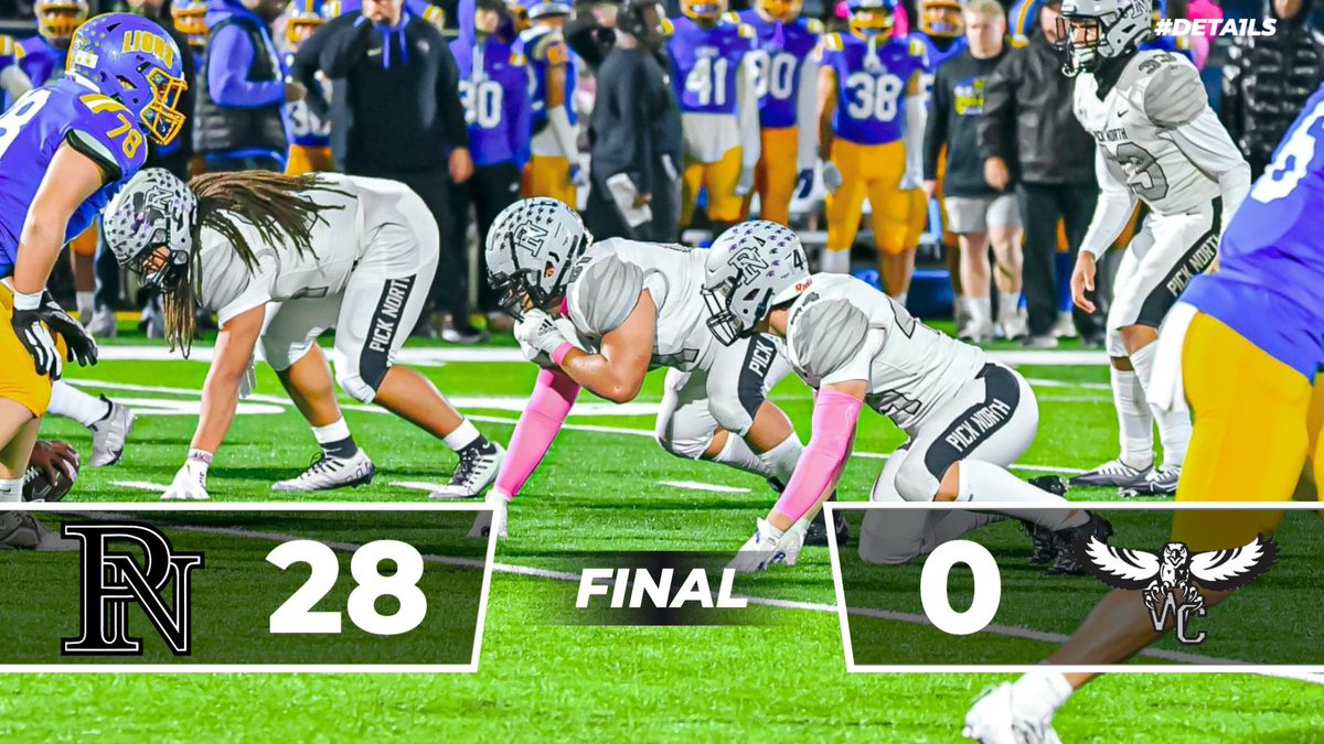 pnfootball's tweet photo. 10-1!! On to round 2.
#DETA1LS | #WeArePN https://t.co/Jeqk3dF3ty