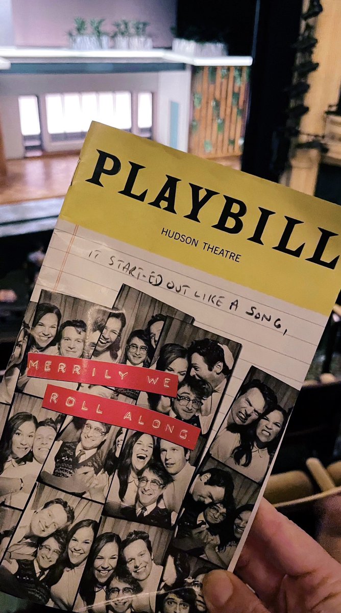 stephanie schneider (@stephaniesaid) on Twitter photo So smitten with this production of <a href="/MerrilyonBway/">Merrily We Roll Along on Broadway</a>. Get yourself to the Hudson and I promise you will leave starry-eyed and smiling. So smitten with this production of <a href="/MerrilyonBway/">Merrily We Roll Along on Broadway</a>. Get yourself to the Hudson and I promise you will leave starry-eyed and smiling.