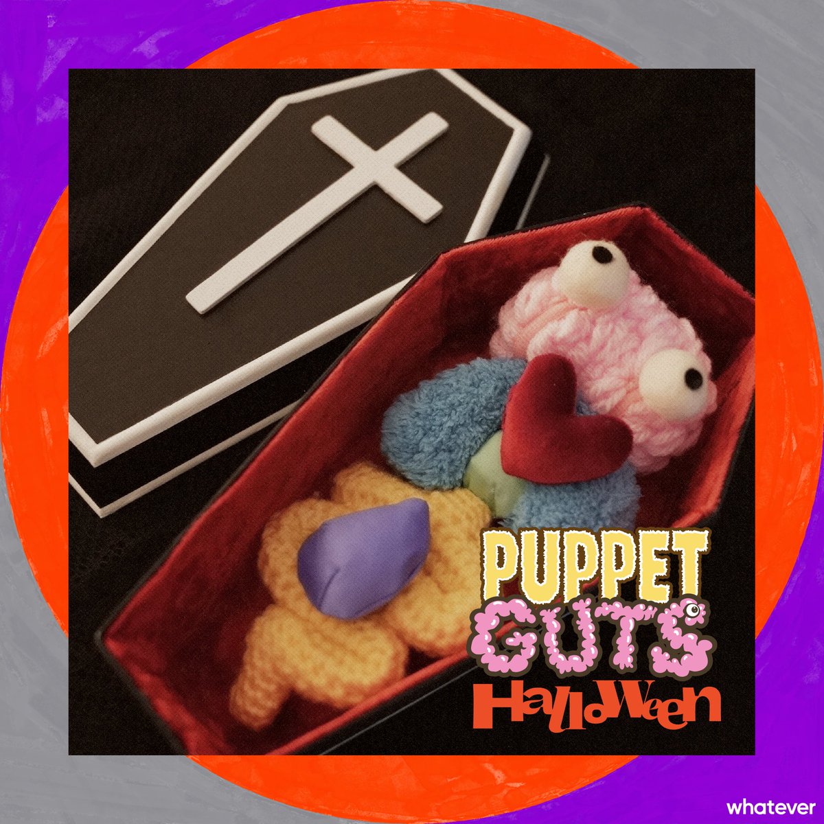 whtevr_co's tweet photo. 🎃Happy Pupet Guts HALLOWEEN🎃
Just in time for Halloween, we've slashed prices on our #PuppetGuts! Give life to a empty puppet dolls by stuffing them with their cute little guts🧠🫀🫁
They're not just plush toys, they're a Halloween experience! And with their eerie look, they make the perfect spooky decor💀
New prices: 4,400 yen (tax included)
Online: https://t.co/9BPe80B20W
New Stand Tokyo (Tokyo, Roppongi):https://t.co/hqeYTchLEx
*Just a heads up, the coffin and zombie puppet are specially crafted by our engineer and aren't included with the product👻