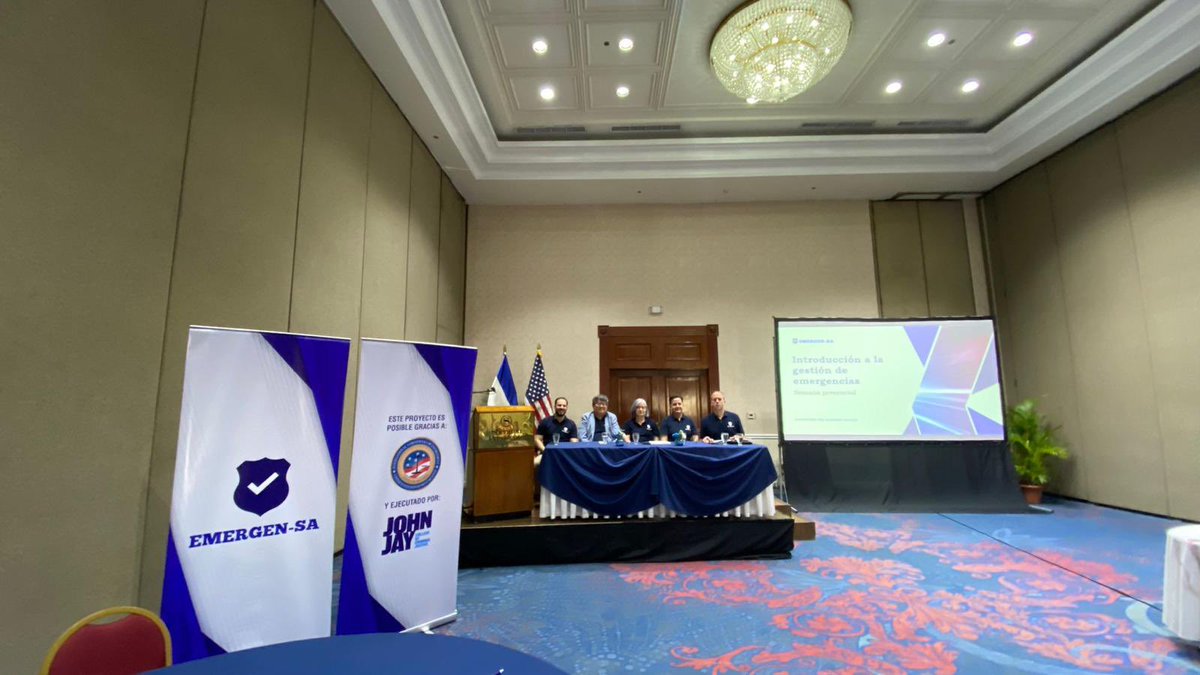 K. M. Quick,PhD (@quickin_nyc) on Twitter photo Earlier this week I had the privilege of teaching 3 days of intense, in-person training on emergency management in El Salvador to first responders with <a href="/hungen/">Hung-En Sung</a> and <a href="/JohnJayGlobal/">John Jay Global</a>. It was the finale to a 15 week online series <a href="/JohnJayCJPhD/">John Jay CJ PhD</a> <a href="/GC_CUNY/">The Graduate Center</a> Earlier this week I had the privilege of teaching 3 days of intense, in-person training on emergency management in El Salvador to first responders with <a href="/hungen/">Hung-En Sung</a> and <a href="/JohnJayGlobal/">John Jay Global</a>. It was the finale to a 15 week online series <a href="/JohnJayCJPhD/">John Jay CJ PhD</a> <a href="/GC_CUNY/">The Graduate Center</a>