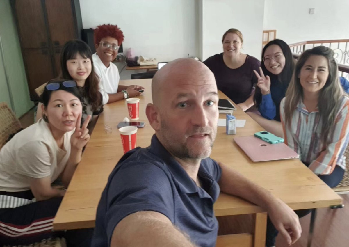 DCCoonan's tweet photo. @ELLSAChat Hello from Shenzhen! Our very first chapter meeting :) https://t.co/Unoi4bD9zu