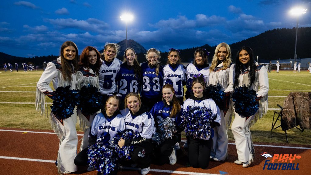 Tonight’s High School Game of the Week, presented by <a href="/ChildrensColo/">Children's Hospital Colorado</a>, <a href="/Ford/">Ford Motor Company</a> and <a href="/DeltaDentalCO/">Delta Dental CO</a> featured a 1A matchup between Estes Park and Flatirons Academy. <a href="/Broncos/">Denver Broncos</a> Alum Brian Parker, <a href="/5280Miles/">Miles</a> and <a href="/BroncosCheer/">Broncos Cheerleaders</a> were on site to visit with fans!

#PlayFootball 🏈