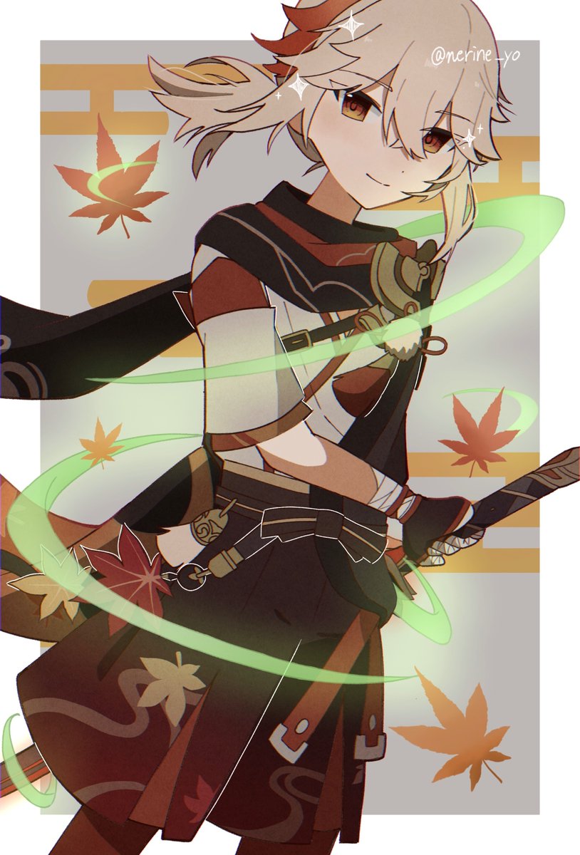 万葉おめでとう〜！🍁

#楓原万葉生誕祭2023
#GenshinImpact