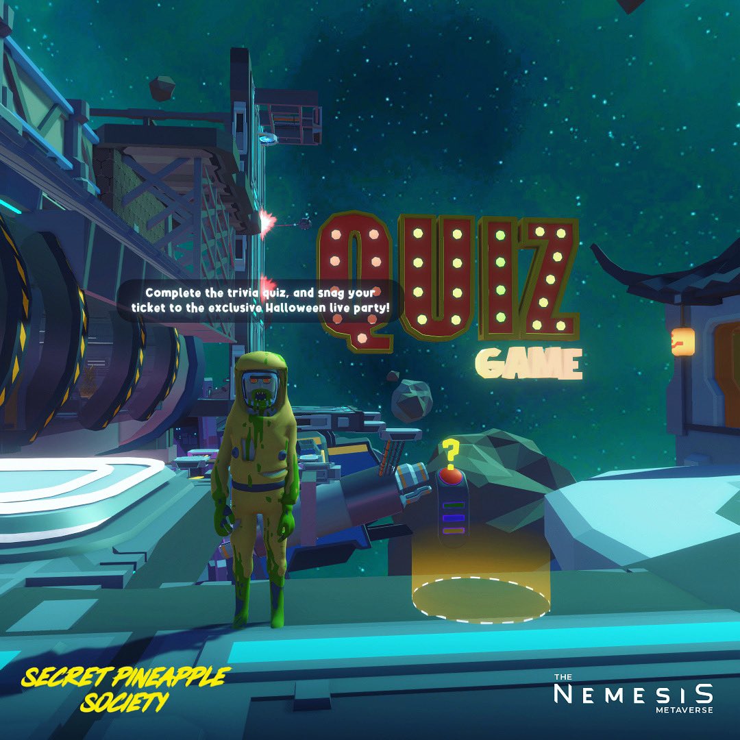 PopAndMags's tweet photo. The Pop & Mag’s Halloween Spooktacular Triva Game is now live in the #Grove at @TheNemesis_io. Answer @SecrtPineapple #SPS and #Pinecast trivia to earn a ticket to attend our live show on October 30th at 9:30 PM ET/ 6:30 PT. https://t.co/oDrteE8Z5i