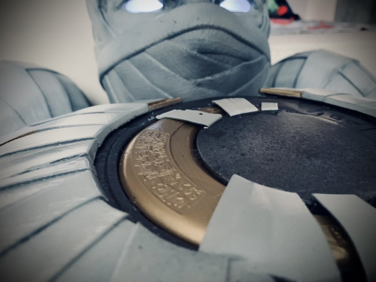 em3dlab's tweet photo. New Moon Knight set ready to go 💪🏼🌙
#MoonKnight #marvel #cosplay #3dprinted https://t.co/2T0I9MhWB7