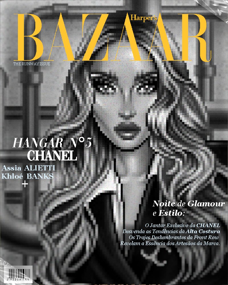 HANGAR N°5 CHANEL  

ASSIA ALIETTI OFICIALMENTE DECOLOU À LUA NO ÚLTIMO DOMINGO, ÀS 21:00 BR  
A MISSÃO DE KHLOÉ BANKS FOI LANÇADA COM SUCESSO  
NO CENTRO DE LANÇAMENTO MAIS FASHIONISTA DE TODOS OS TEMPOS 

EDIÇÃO EXCLUSIVA DA HARPERS BAZAAR ABAIXO!
📎 bit.ly/HFIxBAZAAR