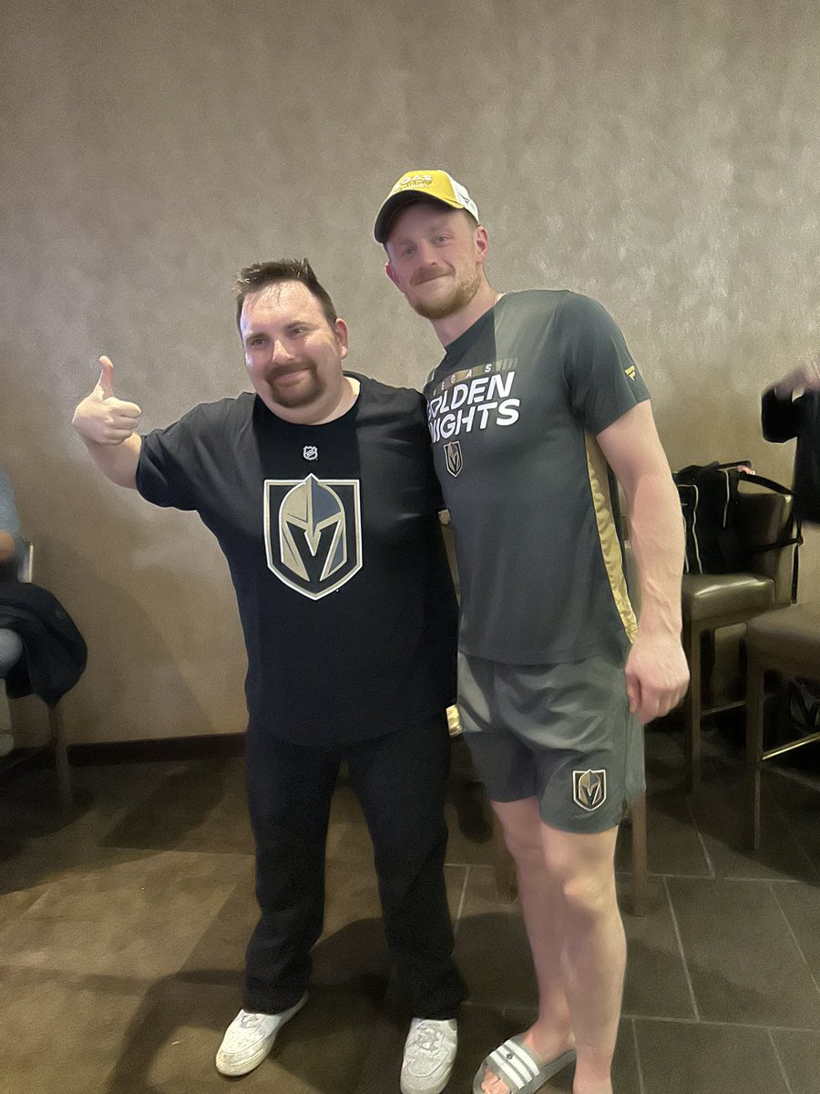 nick_touma's tweet photo. I just met my favorite Golden Knight Jack Eichel https://t.co/AgxVnN3Mx4