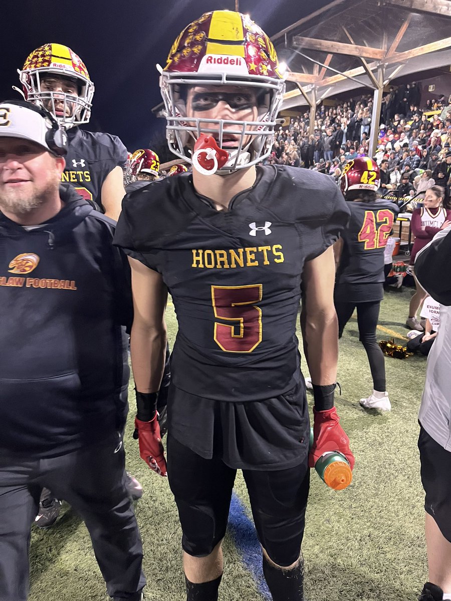 <a href="/GunnarTrachte/">Gunnar Trachte</a> <a href="/catapultsports/">Catapult</a> <a href="/alecsimpson5/">Alec Simpson</a> <a href="/KyleMorgan_XOS/">Kyle Morgan Southwest Area Scout</a> <a href="/PNWSports_/">PNW Sports 𝕏</a> <a href="/Weareenumclaw/">Enumclaw Football</a> <a href="/Karson13976182/">Karson Holt</a> <a href="/CooperRodarte/">Cooper Rodarte</a> <a href="/Jeff_XOS/">Jeff Martin</a> <a href="/Dwight_XOS/">Dwight Thomas - Catapult Sports</a> <a href="/Jamie_XOS/">Jamie DeMoney - Catapult Sports</a> <a href="/GarrisonShatsw/">Garrison Shatswell</a> <a href="/wyatt_neu/">Wyatt Neu</a> <a href="/EnumclawHS1/">Enumclaw High School Official</a> Wow, I’m officially a fan of <a href="/coltonpaulson1/">Colton Paulson</a> 🤘He’s out here laying hit after hit, just an animal!

Coaches, here’s your do it all Nickel and he can definitely tote the rock 👀

#NWSTANDUP 
#TheCatapultSTANDARD