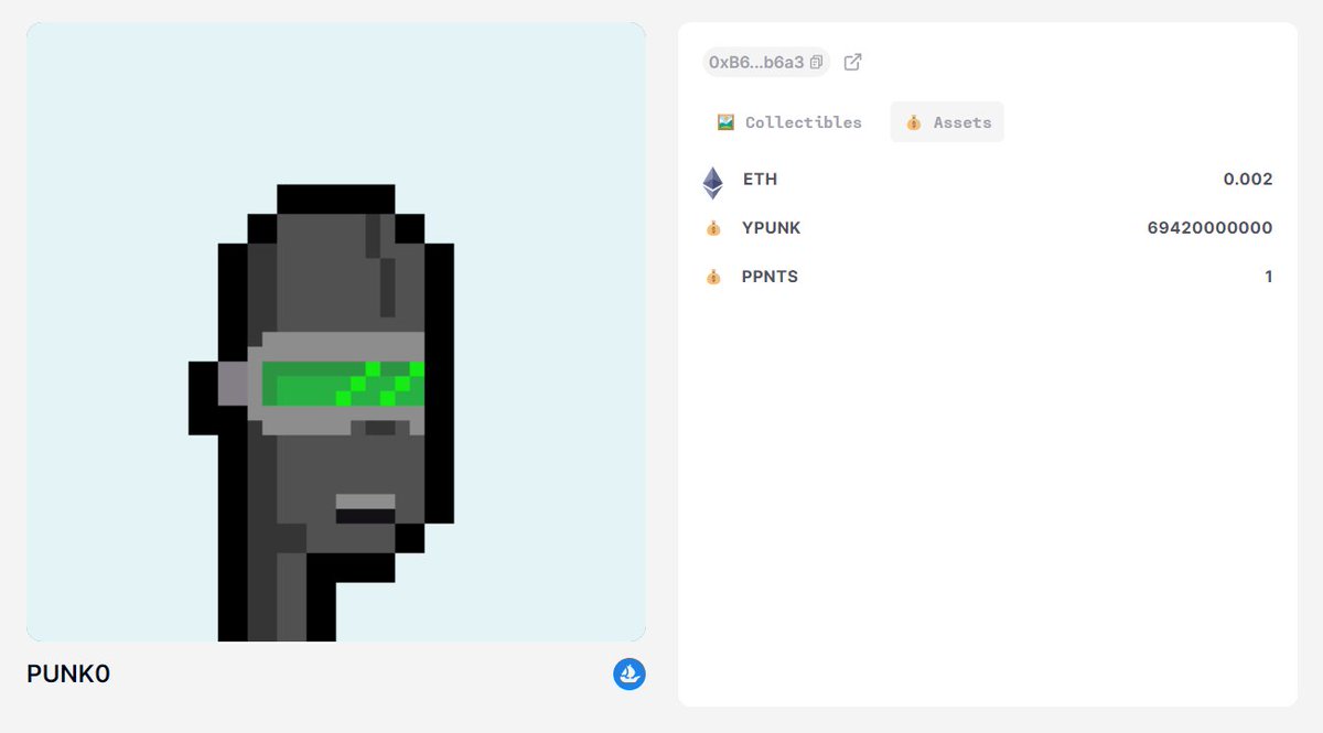 The first ever fair launch ERC-20 owned by, and distributed from an ERC-721...

4,789,980,000 $YPUNK will be distributed by Punk0 on December 1st to all PunkPoint holders.

yungpunks.social/punkpoints/ 

tokenbound.org/assets/optimis…

Huge🫰to <a href="/futureprimitive/">future primitive ✍️</a> &amp; <a href="/erc6551/">ERC 6551</a>