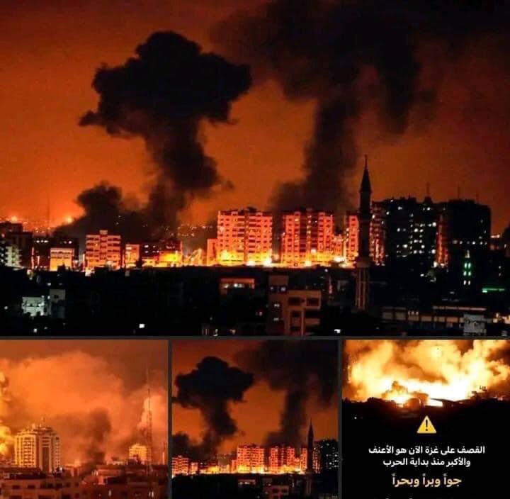 AbretPro's tweet photo. The violent Israeli bombardment of the Gaza Strip continues, communications and electricity cut off 

استمرار القصف الإسرائيلي العنيف على قطاع غزة مع انقطاع الاتصالات والكهرباء

#starlinkforgaza 
🇵🇸🇵🇸🇵🇸🇵🇸🇵🇸🇵🇸🇵🇸 https://t.co/yaes9pMzAG