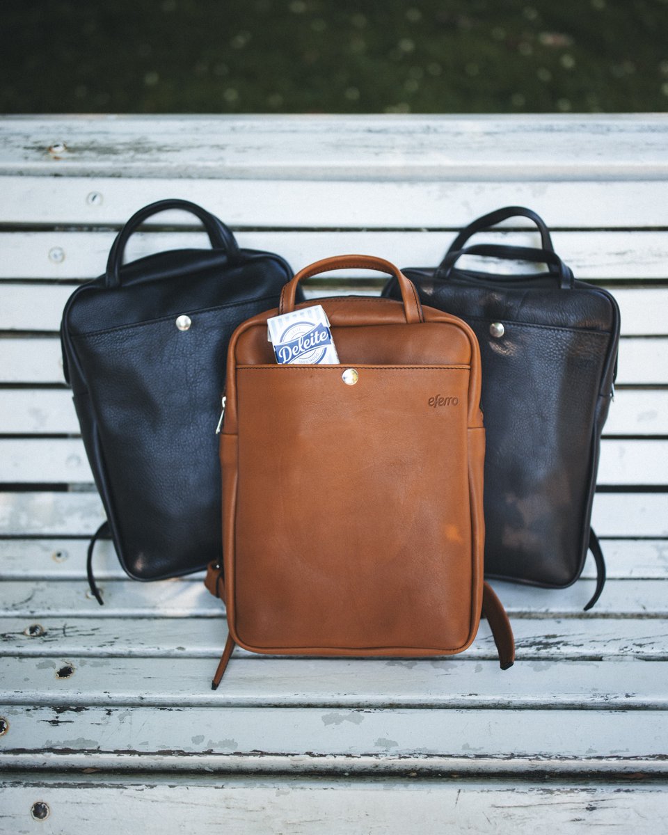 deleitegalego's tweet image. SORTEAMOS 6⃣ MOCHILAS DE EFERRO 🎒🍁

Traemos un novo sorteo para a #XenteDeleite e que mellor que agasallar unhas mochilas da marabillosa Eferro, que son perfectas para os días de choiva! 😊

Para participar só tes que facer RT e seguir a nosa conta 🤩👏