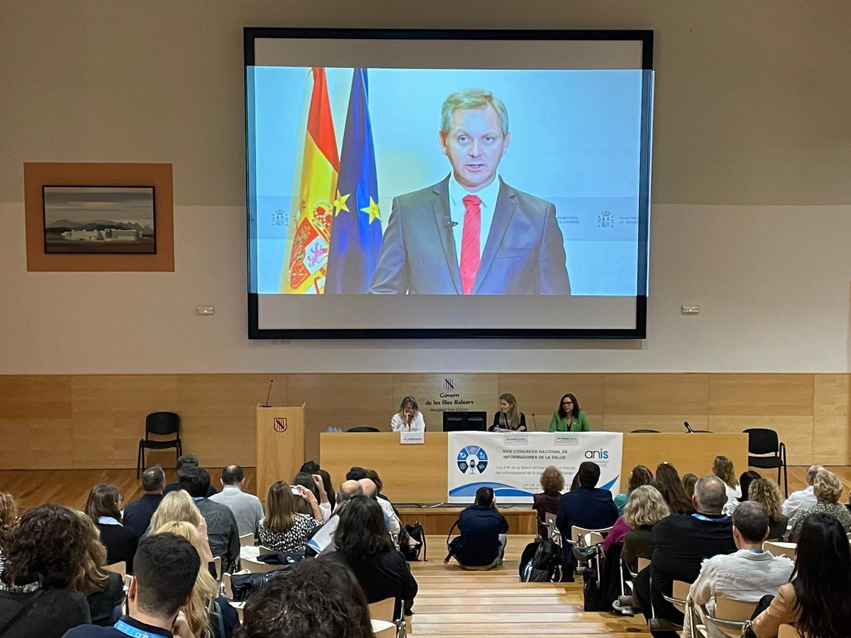 Encantado de estar un año más en el Congreso #ANIS23 de <a href="/anisalud/">ANIS</a>. Dos días llenos de ponencias de gran interés: desinformación, alimentación, retos globales y cambio climático son solo algunos de los temas a tratar.
Apertura a cargo de <a href="/jose_minones/">Jose Miñones</a>, ministro de <a href="/sanidadgob/">Ministerio de Sanidad</a>.
