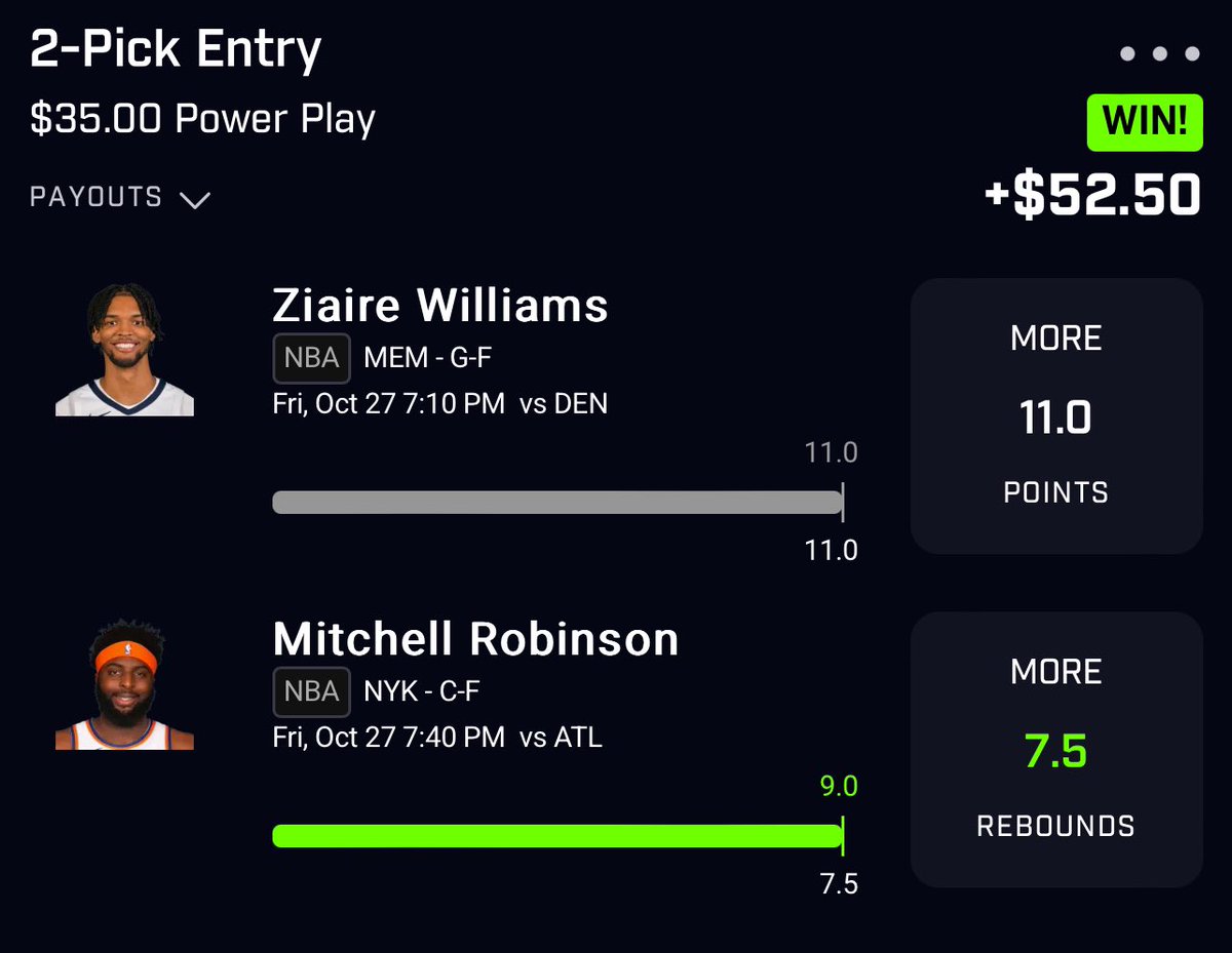 3rd day of NBA was good to us again! 8/11 props posted cashed Click that link discord.com/channels/10173…
