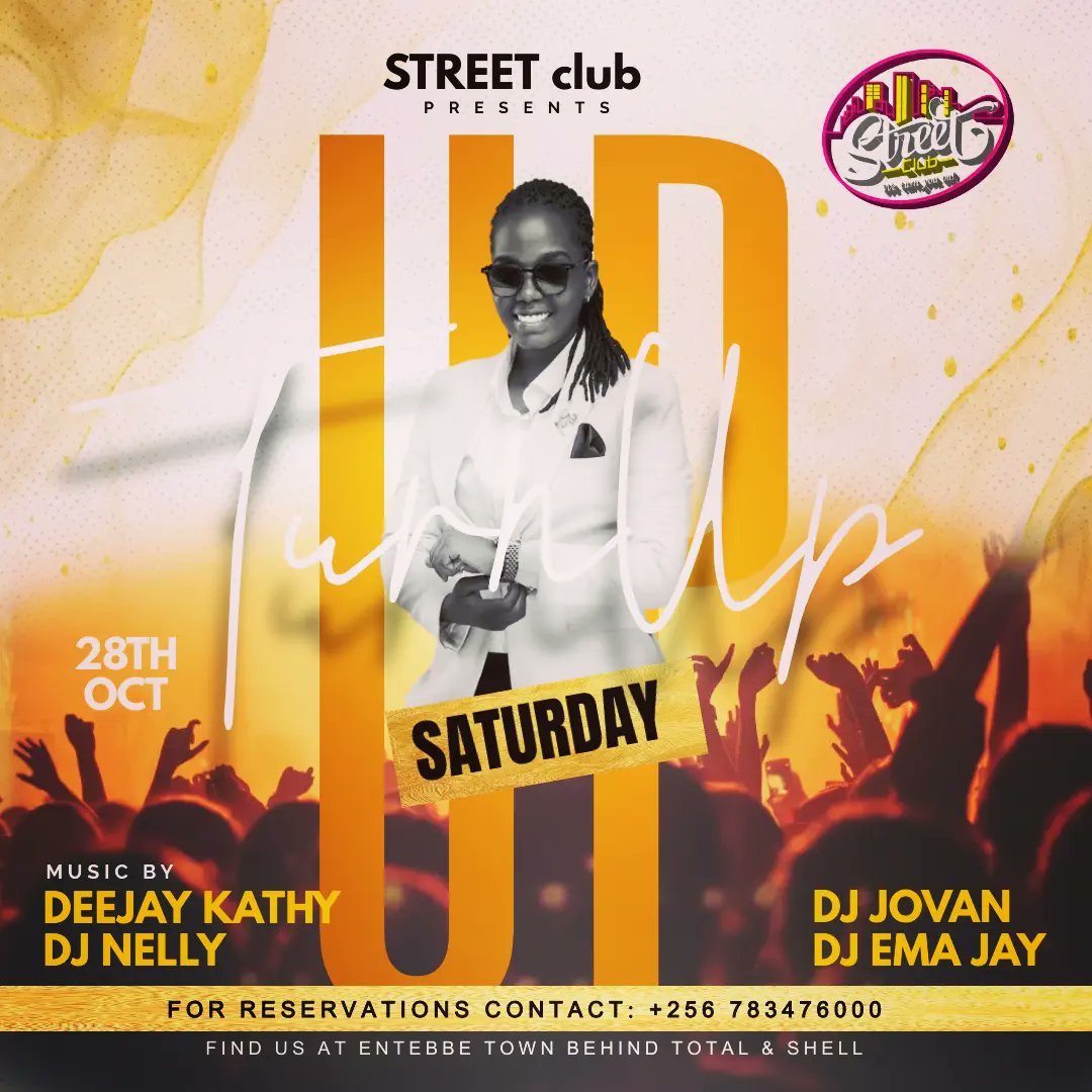 StreetClubEbb's tweet photo. Tonight : #TurnUpSaturday
Don't miss https://t.co/2RvEev4mNc