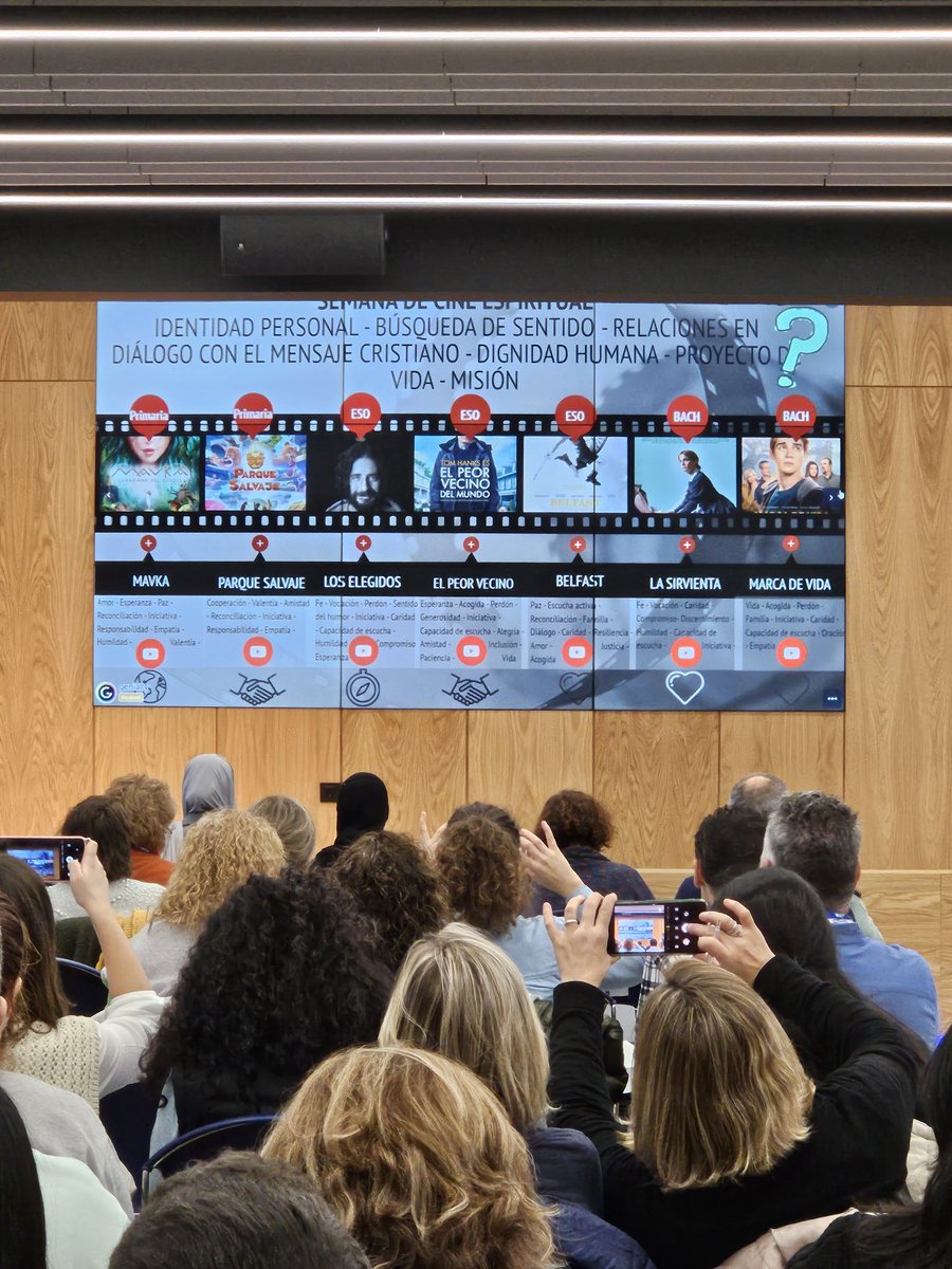 pedrolupi's tweet photo. Primera propuesta en #innovareli23 con @reliesdecine y la semana de cine espiritual con muy buenas películas 🎥 https://t.co/ZeIjf8uvZ8