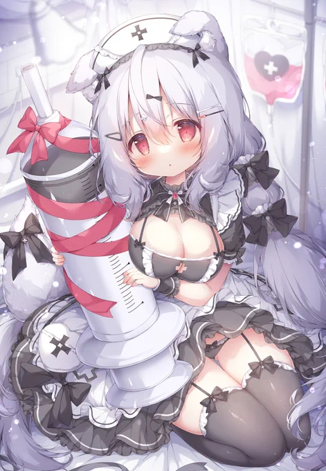 「ちょっとチクっとしますよっ・・・?」 
