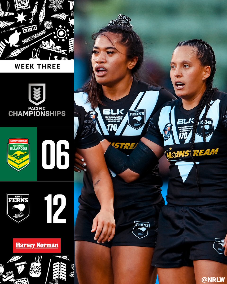 NRLWomens's tweet photo. FERNS 🇳🇿 

#PacificChampionships https://t.co/oVVxZHPXYR