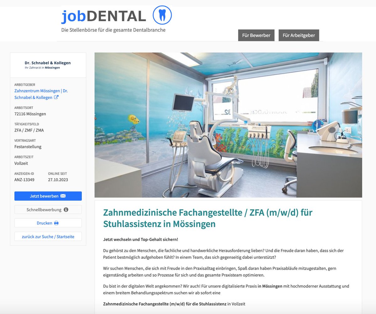 jobDENTAL tweet media