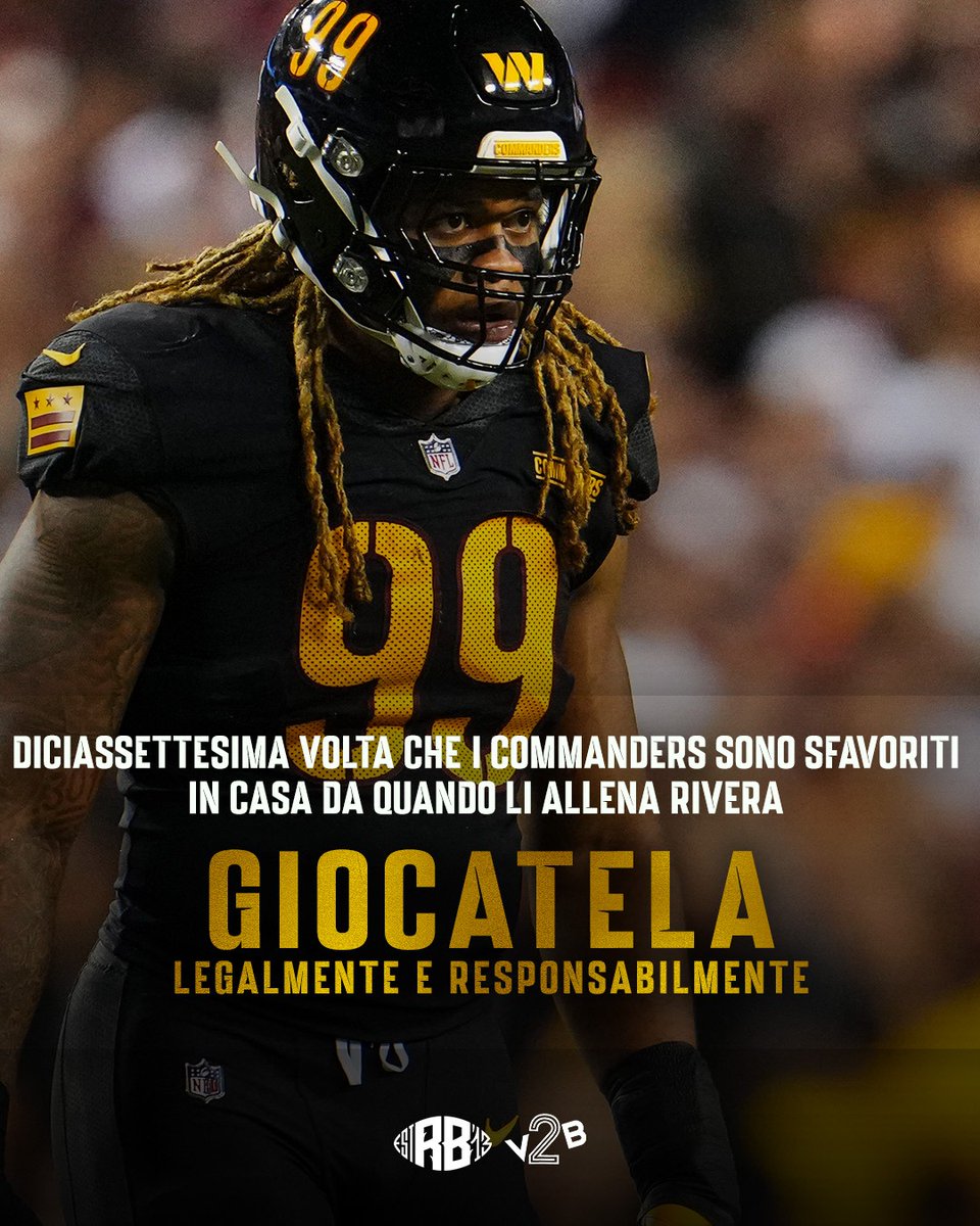 RadioBonanzaNFL's tweet photo. [GIOCATELA]

Oggi 12.15 LIVE con la puntata sui (s)consigli per il betting NFL.

Non vi diremo se Addison andrà over, ma parleremo di..

HOU @ CAR
PHI @ WAS
CIN @ SF
NYJ @ NYG

YouTube: https://t.co/ia0aKSdmvm

Twitch: https://t.co/Zg0hBEc0xO https://t.co/93xiFQMRhF