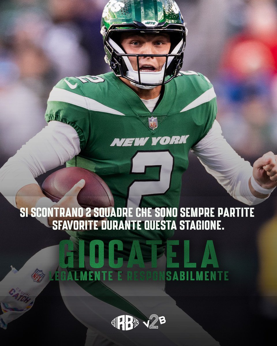 RadioBonanzaNFL's tweet photo. [GIOCATELA]

Oggi 12.15 LIVE con la puntata sui (s)consigli per il betting NFL.

Non vi diremo se Addison andrà over, ma parleremo di..

HOU @ CAR
PHI @ WAS
CIN @ SF
NYJ @ NYG

YouTube: https://t.co/ia0aKSdmvm

Twitch: https://t.co/Zg0hBEc0xO https://t.co/93xiFQMRhF