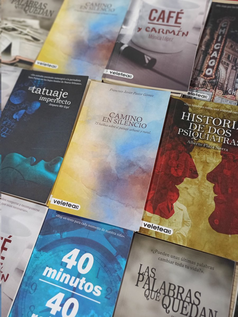 EVeletea's tweet photo. Ya tenemos nuestros libros en el #enes2023 #libros #novela #escribir https://t.co/U5p1fSRGnu