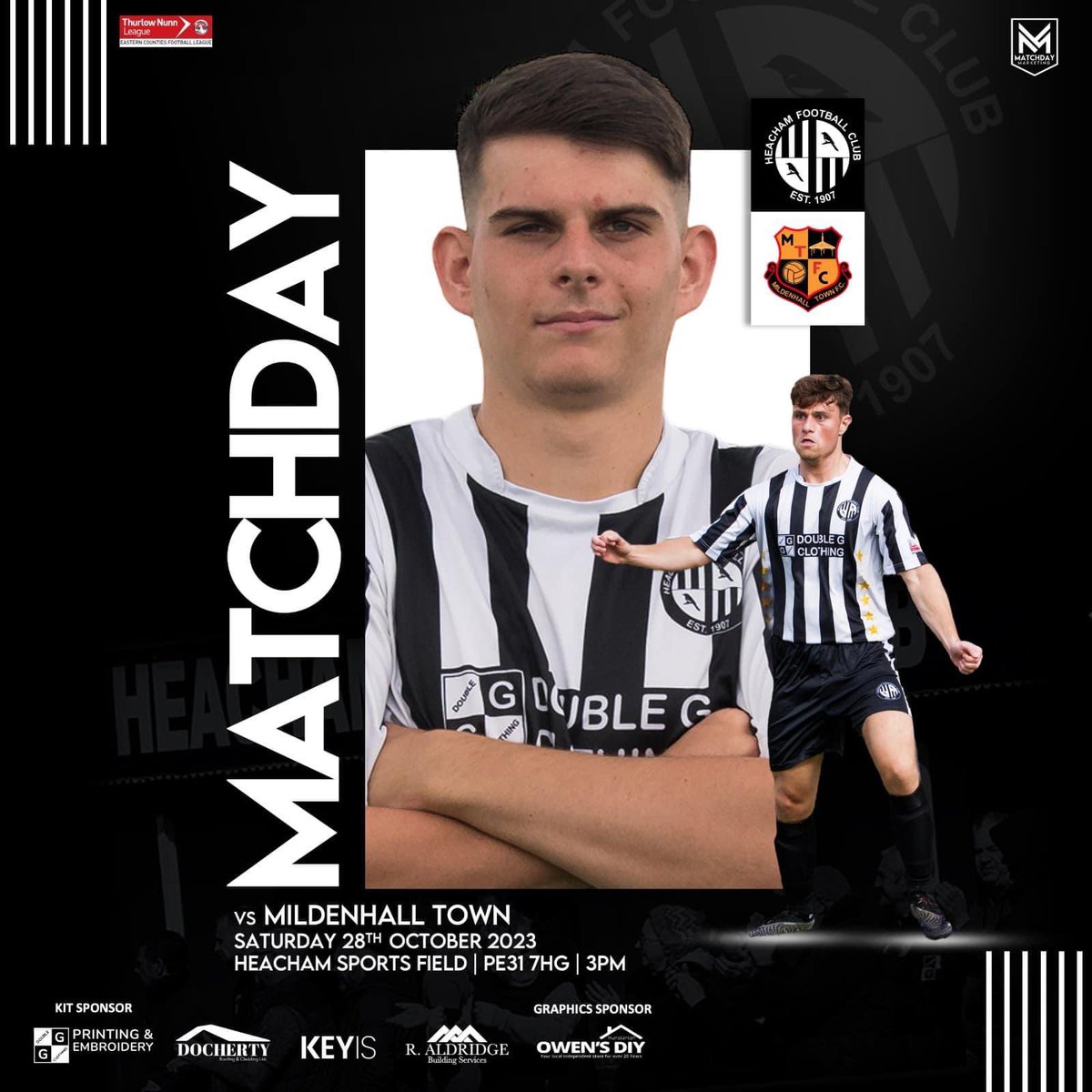 Its match day!
Card and cash excepted on the gate.
Match day programs available.
BestBites Limited Catering Van serving up hot food.
Match day staff serving hot/cold drinks/snacks.
Carol/Gordan on hand in the clubshop which includes some mega sale items.
Hope to see you there!