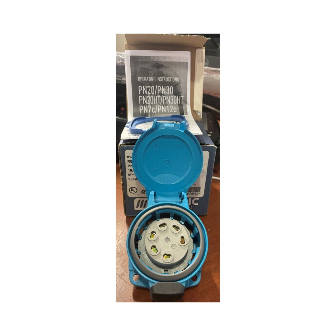 WasteNotRecycli's tweet image. New Meltric 01-P4061 Female Receptacle PN7C, 15A, 600VAC Max, 6P+G
ebay.com/itm/1759351099…

#Meltric
#ElectricalConnectors
#IndustrialElectronics
#ElectricalComponents
#PowerConnectors
#NewMeltric
#ElectricalSafety
#ElectricalEngineering
#IndustrialEquipment